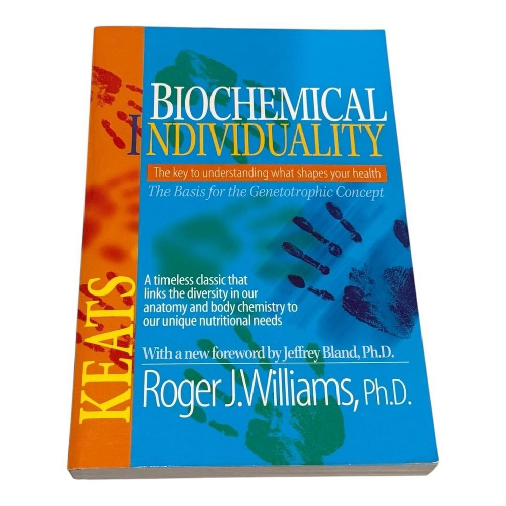 Biochemical Individuality Roger J. Williams Health Nutrition Paperback Keats